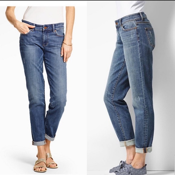 Talbots Denim - Talbots Boyfriend Jeans Medium Wash 4 Petite